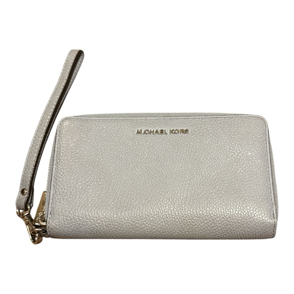 MICHAEL KORS blue Wristlet Wallet - Picture 1 of 4